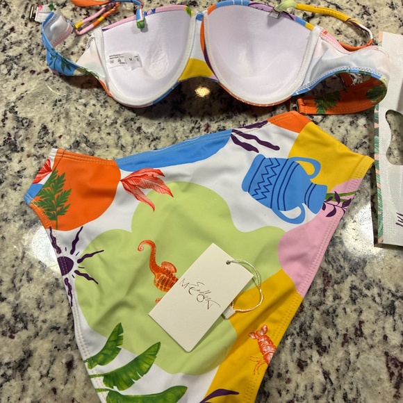 Endless Moon NWT 2 piece swimsuit bikini - Picture 2 of 4